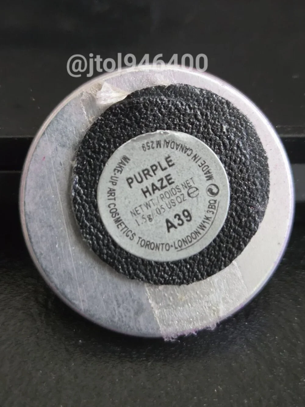 Mac Purple Haze Eyeshadow Refill Pan